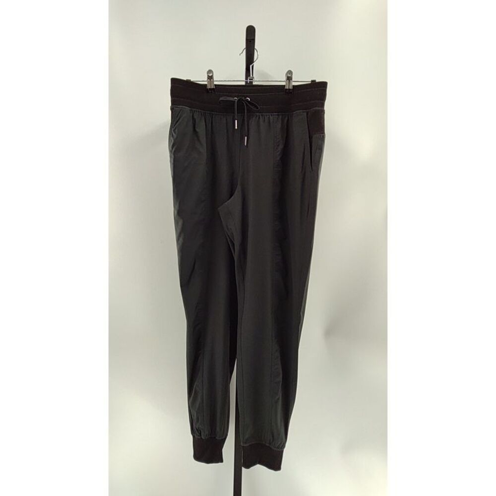 Quince Women Performance Tech Mid-Rise Joggers Black Pants M